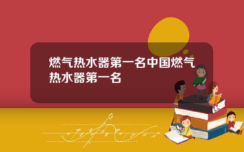 燃气热水器第一名中国燃气热水器第一名