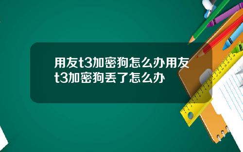 用友t3加密狗怎么办用友t3加密狗丢了怎么办