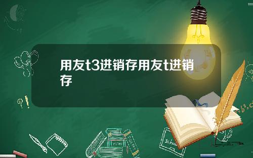 用友t3进销存用友t进销存