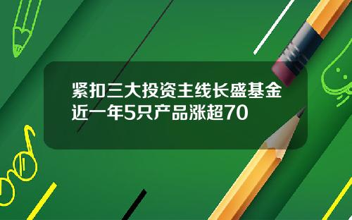 紧扣三大投资主线长盛基金近一年5只产品涨超70