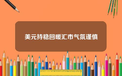 美元持稳回暖汇市气氛谨慎