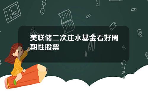 美联储二次注水基金看好周期性股票