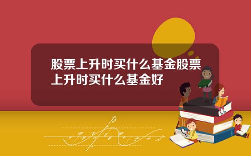 股票上升时买什么基金股票上升时买什么基金好