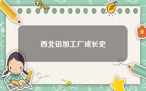 西北铝加工厂成长史