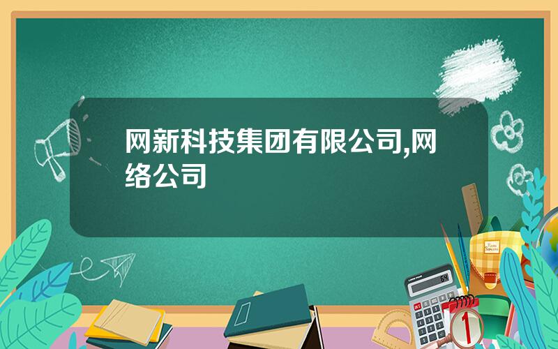 网新科技集团有限公司,网络公司