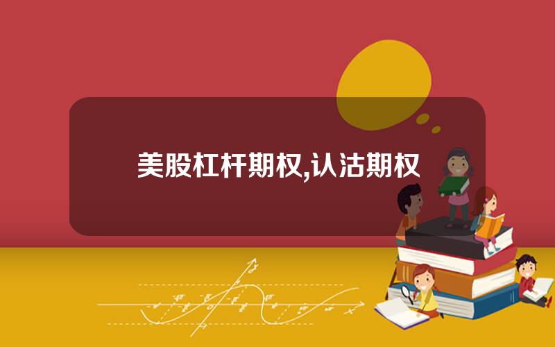 美股杠杆期权,认沽期权