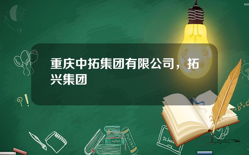 重庆中拓集团有限公司，拓兴集团