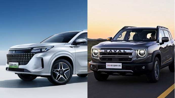 都是热门国产SUV,蓝电E5对比哈弗大狗,谁才是自驾露营更好的选择