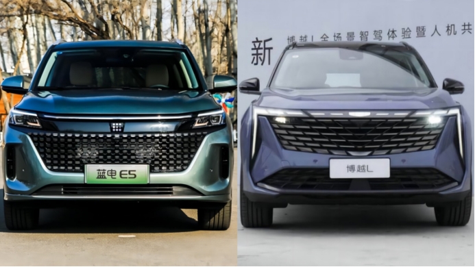 油电同价的蓝电E5产品力还出色:直接让博越L欲哭无泪